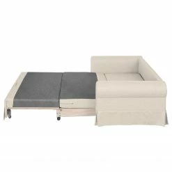 Mooved Canapé convertible Latina III - Crème - Largeur : 205 cm -loftscape Boutique 1000034612 180629 112744100 GALLERYIMAGES P000000001000034612