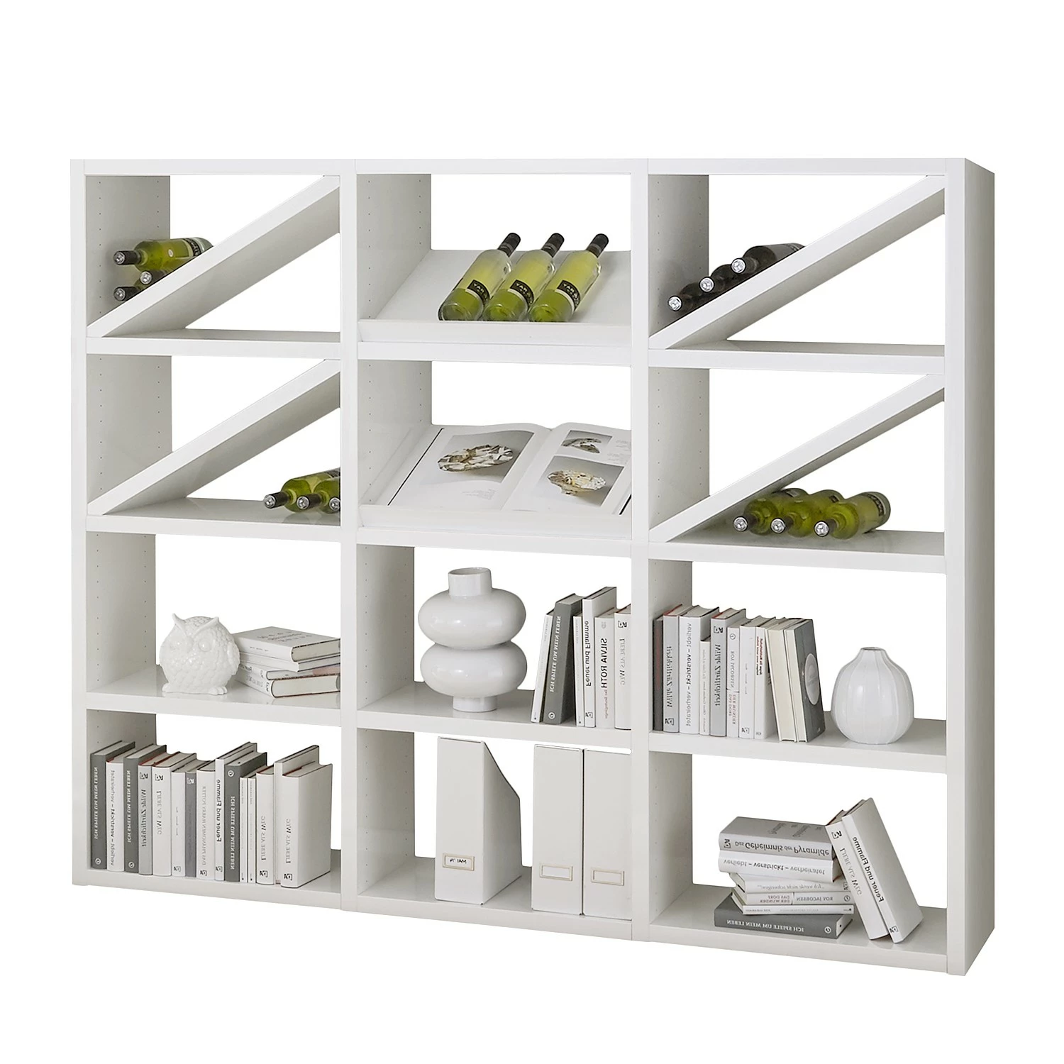 Fredriks Etagère Concept X - Blanc brillant 3 Fredriks Etagère Concept X - Blanc brillant