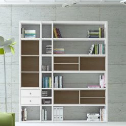 Loftscape Etagère Emporior III.A - Blanc / Imitation chêne de Sonoma - Sans éclairage -loftscape Boutique 1000036488 210722 11224300060 MOOD DETAILS P000000001000036488 mood