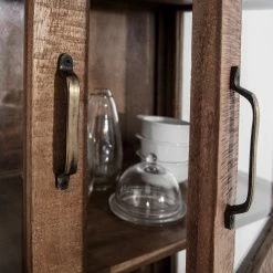 Ars manufacti Vitrine Pintage II - Manguier massif - Teinté et verni -loftscape Boutique 1000039717 191121 09464400002 DETAILS P000000001000039717