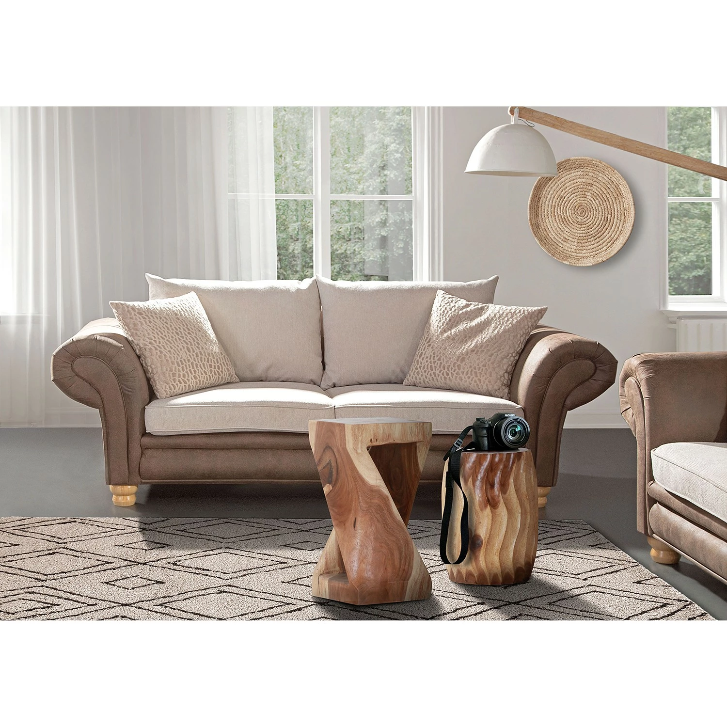 Ars Natura Tabouret Killay - Suar massif 4 Ars Natura Tabouret Killay - Suar massif – Image 2