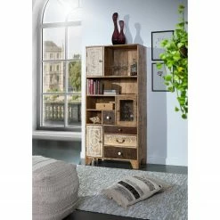 Ars manufacti Étagère Curenna I - Manguier partiellement massif - Manguier / Marron -loftscape Boutique 1000040374 220127 130020000021 MOOD DETAILS P000000001000040374 mood