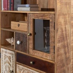 Ars manufacti Étagère Curenna I - Manguier partiellement massif - Manguier / Marron -loftscape Boutique 1000040374 220127 130020000030 DETAILS P000000001000040374