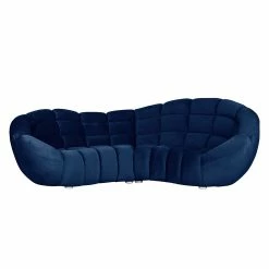 Jack & Alice Grand canapé Blair - Microfibre bleu -loftscape Boutique 1000040427 220524 045 DETAILS P000000001000040427
