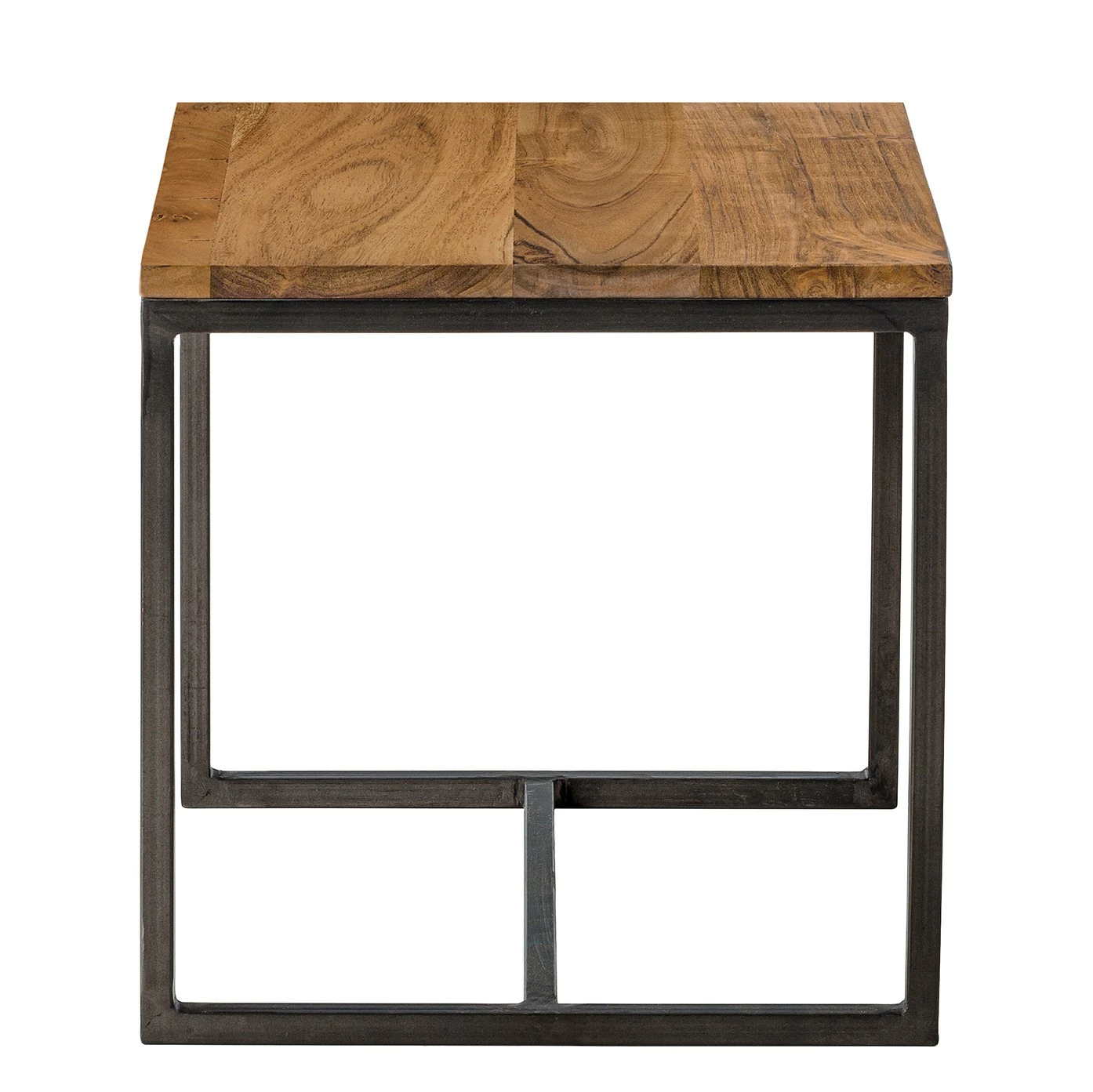 Ars manufacti Table dappoint Woodson - Acacia massif / Fer - Acacia Marron clair 9 Ars manufacti Table dappoint Woodson - Acacia massif / Fer - Acacia Marron clair – Image 7