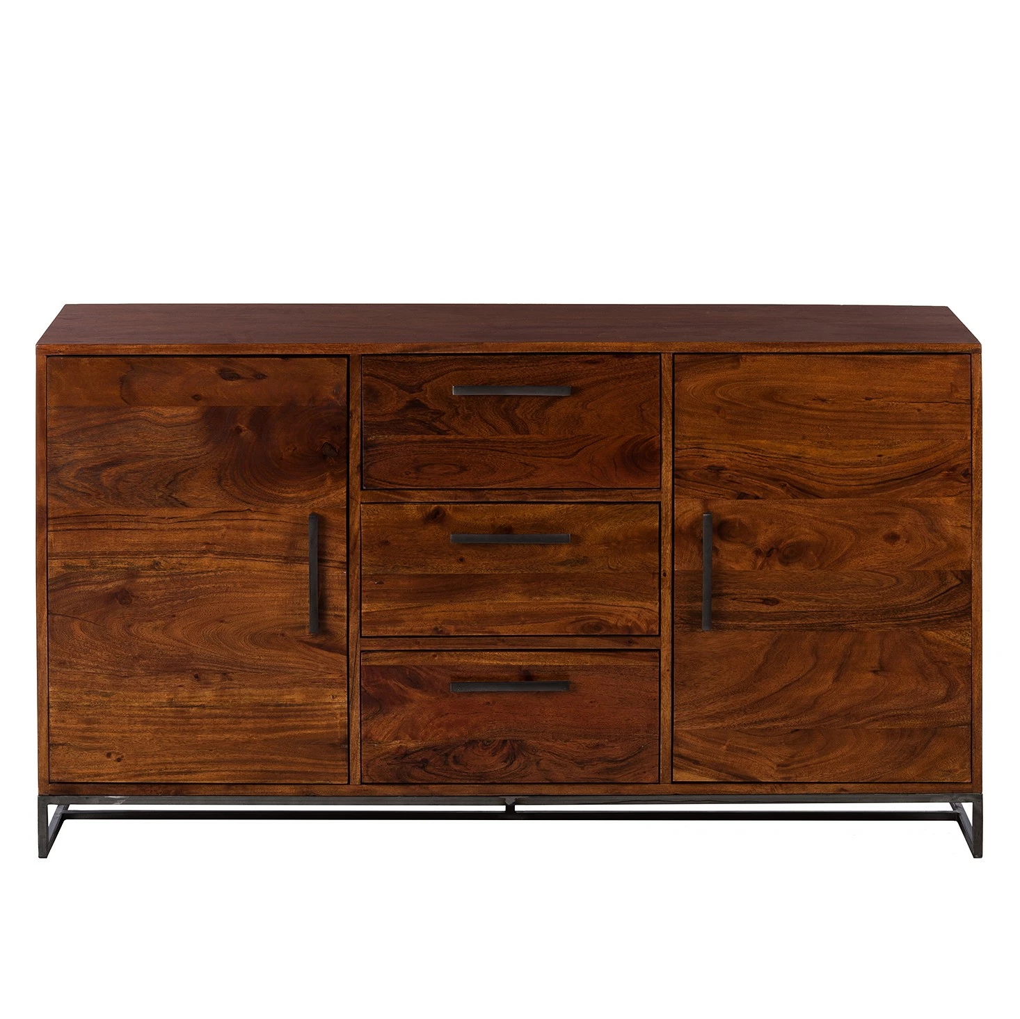 Ars manufacti Buffet Woodson - Acacia brun - Largeur : 145 cm 5 Ars manufacti Buffet Woodson - Acacia brun - Largeur : 145 cm – Image 3