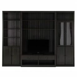 Maison Belfort Meuble TV Lillehammer III - 3 éléments - Pin massif - Epicéa Havanna -loftscape Boutique 1000056773 210622 15584200015 DETAILS P000000001000056773