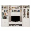 Maison Belfort Meuble TV Lillehammer III - 3 éléments - Pin massif - Epicéa blanc