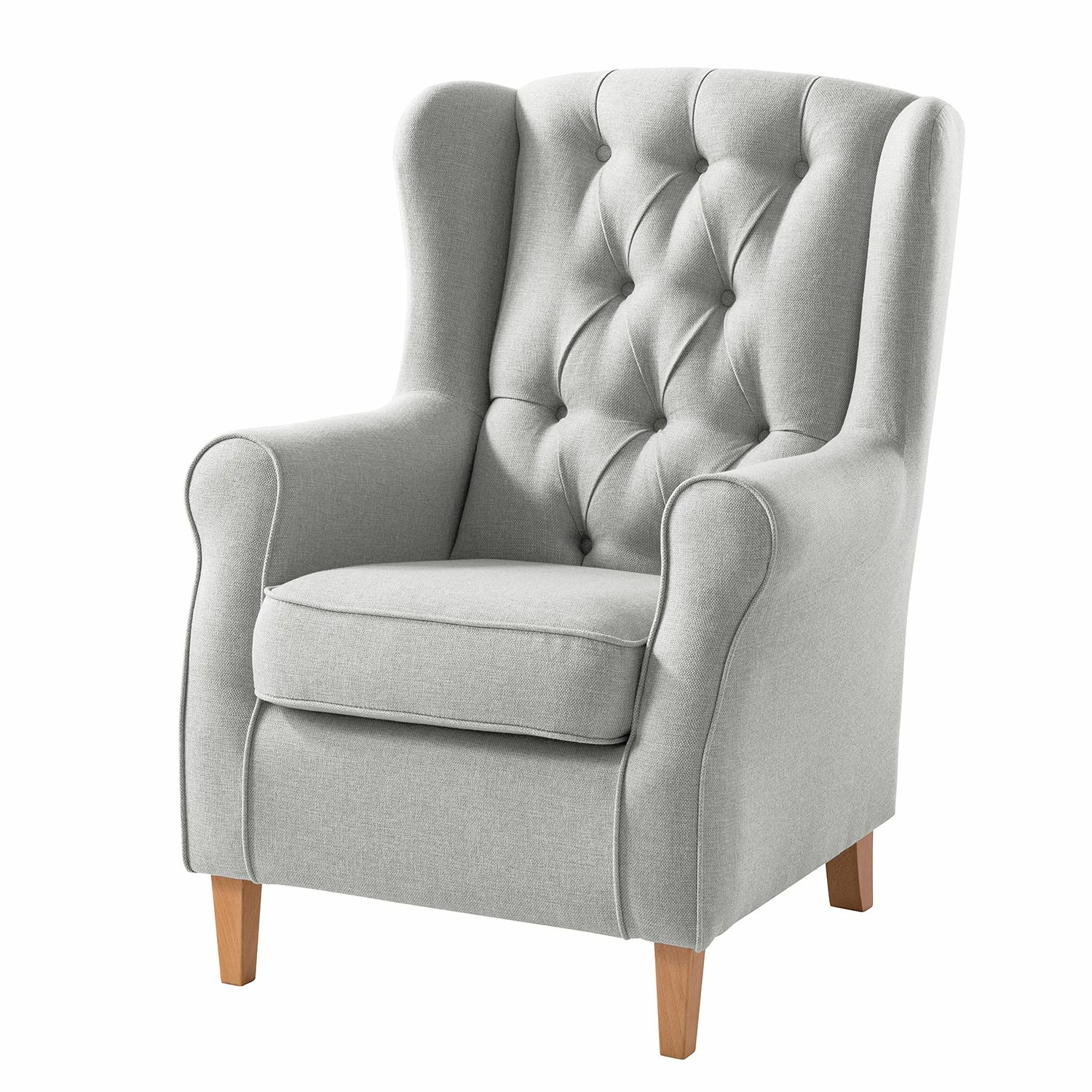 Maison Belfort Fauteuil à oreilles Luro - Granit 3 Maison Belfort Fauteuil à oreilles Luro - Granit