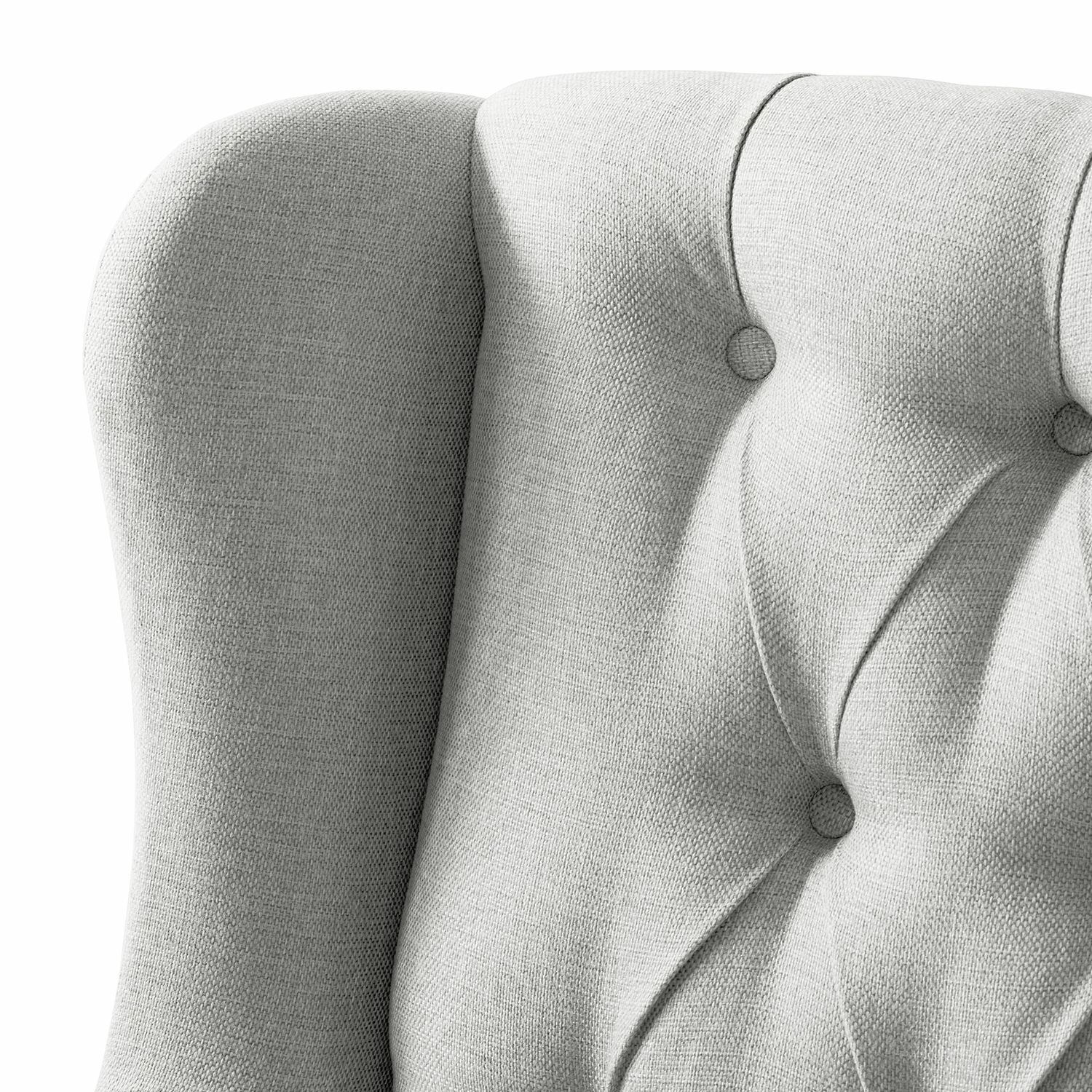 Maison Belfort Fauteuil à oreilles Luro - Granit 13 Maison Belfort Fauteuil à oreilles Luro - Granit – Image 11