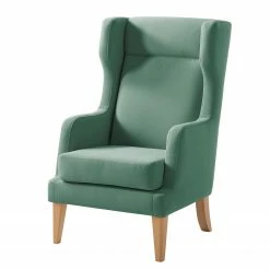 Mørteens Fauteuil à oreilles Grenfell - Vert océan