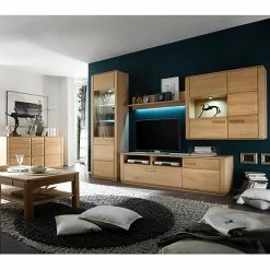 Naturoo Ensemble mural TV Structura II - Lot de 4 - Hêtre partiellement massif Huilé - Chêne bianco -loftscape Boutique 1000063947 200811 13510000191 MOOD DETAILS P000000001000063947 mood