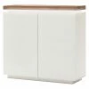 Fredriks Commode Roble III - éclairage inclus - Blanc mat / Placage en chêne sauvage massif -loftscape Boutique 1000064535 200811 13582300738 IMAGE P000000001000064535
