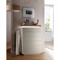 Fredriks Commode Roble II - Avec éclairage inclus - Chêne / Blanc mat 9 Fredriks Commode Roble II - Avec éclairage inclus - Chêne / Blanc mat -loftscape Boutique 1000064536 200811 13583000745 MOOD DETAILS P000000001000064536 mood