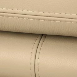 Canapé Capri (2,5 places) - Cuir Mabel: Beige -loftscape Boutique 1000073308 220304 100 DETAILS P000000001000073308