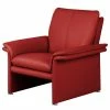 Fauteuil Capri - Cuir Mabel: Rouge -loftscape Boutique 1000073314 220304 010 IMAGE P000000001000073314