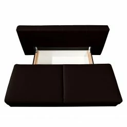 Roomscape Canapé convertible Emmanuela - Cuir véritable marron -loftscape Boutique 1000083986 180808 12302799 GALLERYIMAGES P000000001000083986