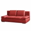 Fredriks Canapé convertible Norris II - Cuir véritable rouge -loftscape Boutique 1000084001 180808 123028163 IMAGE P000000001000084001