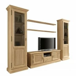 Ridgevalley Meuble TV Breddin (5 éléments) - Pin massif - Sans éclairage -loftscape Boutique 1000084253 201004 11235700105 DETAILS P000000001000084253