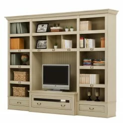 Maison Belfort Ensemble TV Azjana I - Beige clair - Sans échelle