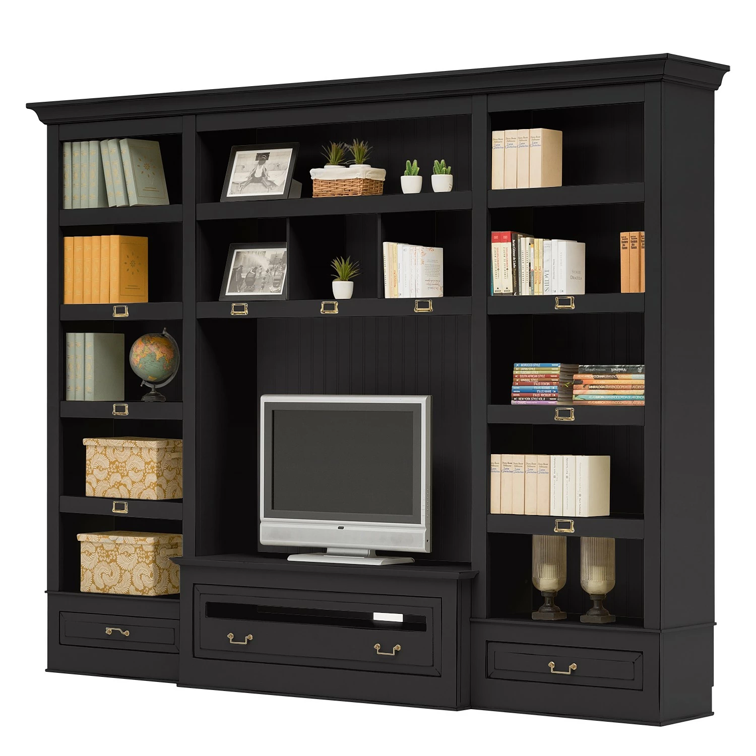 Maison Belfort Ensemble TV Azjana I - Noir - Sans échelle 3 Maison Belfort Ensemble TV Azjana I - Noir - Sans échelle