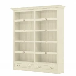 Maison Belfort Bibliothèque Azjana I - Pin blanc verni