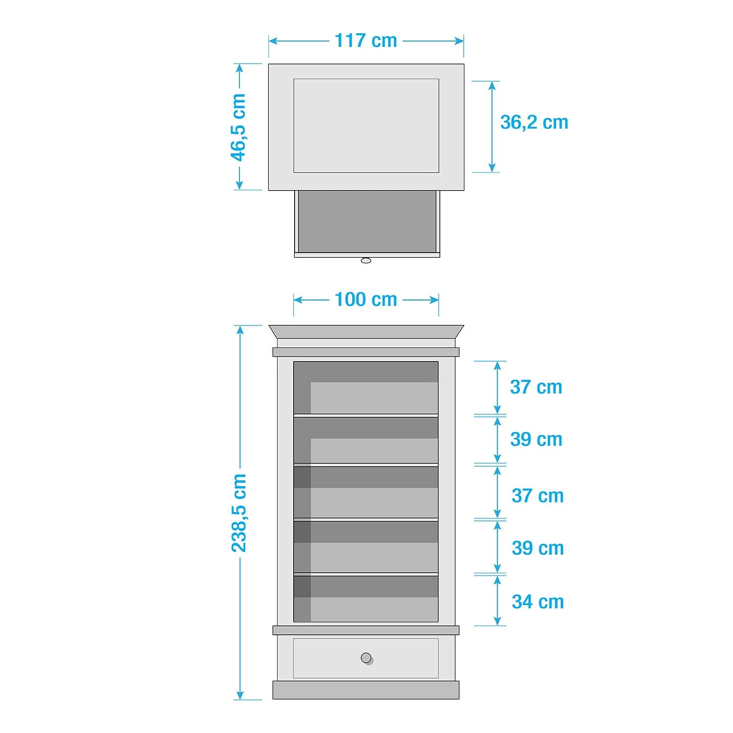 Maison Belfort Bibliothèque Azjana II - Noir 8 Maison Belfort Bibliothèque Azjana II - Noir – Image 6