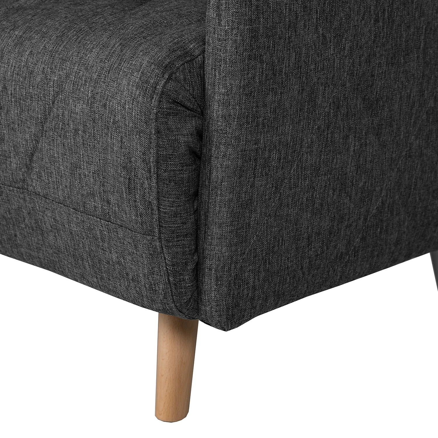 Mørteens Canapé convertible Morten - Tissu Nims: Gris foncé 25 Mørteens Canapé convertible Morten - Tissu Nims: Gris foncé – Image 23