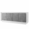 LC Spa Buffet Forenza - Imitation béton / Blanc -loftscape Boutique 1000091559 201029 08232700094 IMAGE P000000001000091559
