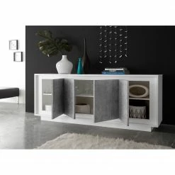 LC Spa Buffet Forenza - Imitation béton / Blanc -loftscape Boutique 1000091559 201029 08233600097 MOOD DETAILS P000000001000091559 mood