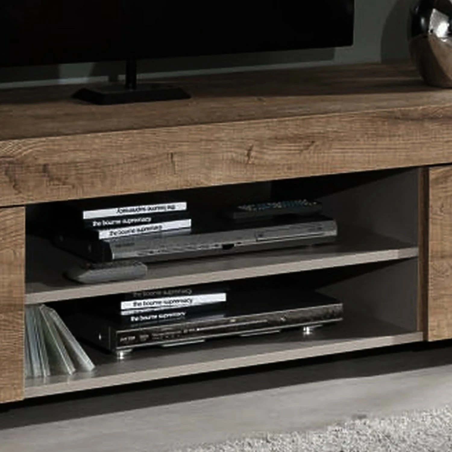 LC Spa Meuble TV Milano LC - Imitation chêne foncé 9 LC Spa Meuble TV Milano LC - Imitation chêne foncé – Image 7