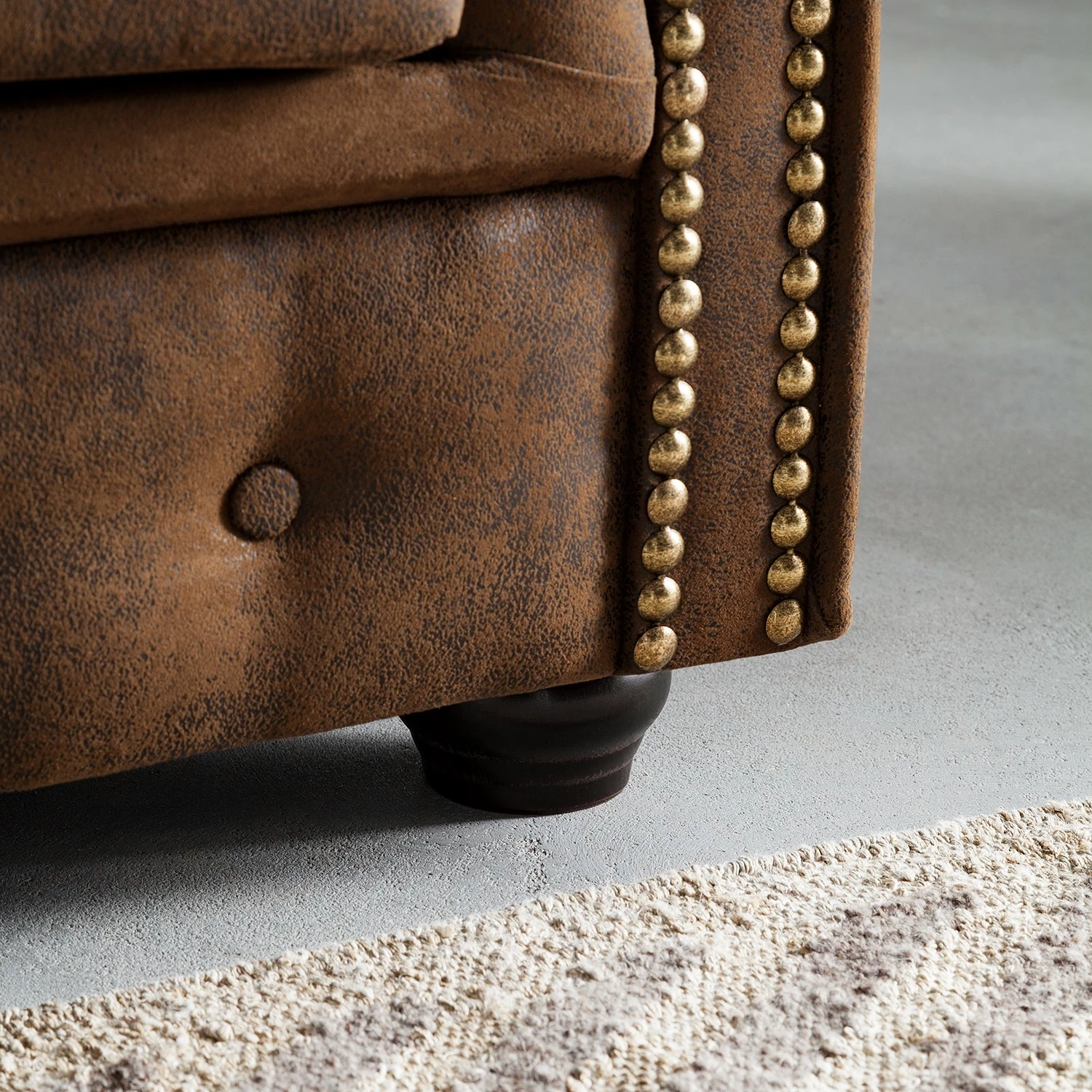 Canapé Torquay (3 places) - Marron 9 Canapé Torquay (3 places) - Marron – Image 7