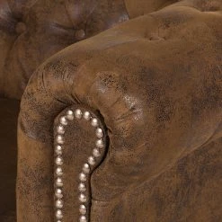 Canapé Torquay (3 places) - Marron -loftscape Boutique 1000094671 220121 101044000159 DETAILS P000000001000094671