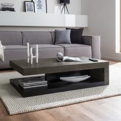 Temahome Table basse Detroit - Imitation béton / Noir mat 15 Temahome Table basse Detroit - Imitation béton / Noir mat -loftscape Boutique 1000095038 201016 13222800185 MOOD DETAILS P000000001000095038 mood