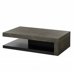 Temahome Table basse Detroit - Imitation béton / Noir mat 16 Temahome Table basse Detroit - Imitation béton / Noir mat -loftscape Boutique 1000095038 201016 13223000186 DETAILS P000000001000095038