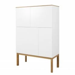 Tenzo Buffet haut Patch II - chêne - Blanc
