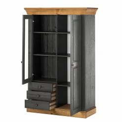 Maison Belfort Armoire vitrine Bergen - Epicéa gris / Epicéa lessivé 16 Maison Belfort Armoire vitrine Bergen - Epicéa gris / Epicéa lessivé -loftscape Boutique 1000104342 211122 08320700629 DETAILS P000000001000104342
