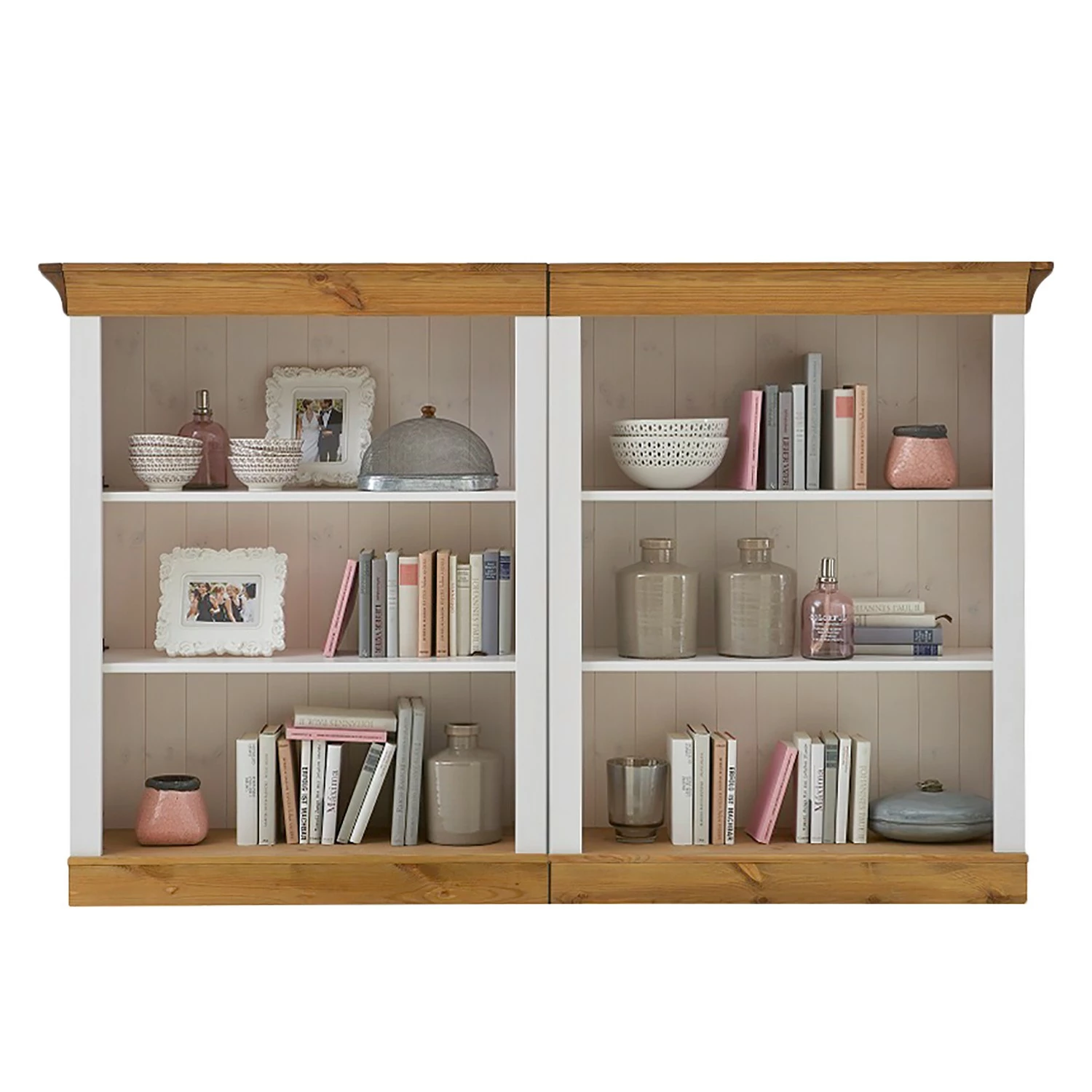 Maison Belfort Bibliothèque Bergen III - Epicéa blanc / Epicéa lessivé 3 Maison Belfort Bibliothèque Bergen III - Epicéa blanc / Epicéa lessivé