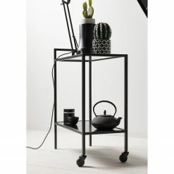 Mooved Desserte Enmore - Verre / Métal - Noir mat 18 Mooved Desserte Enmore - Verre / Métal - Noir mat -loftscape Boutique 1000112660 181206 17344000003 GALLERYIMAGES P000000001000112660