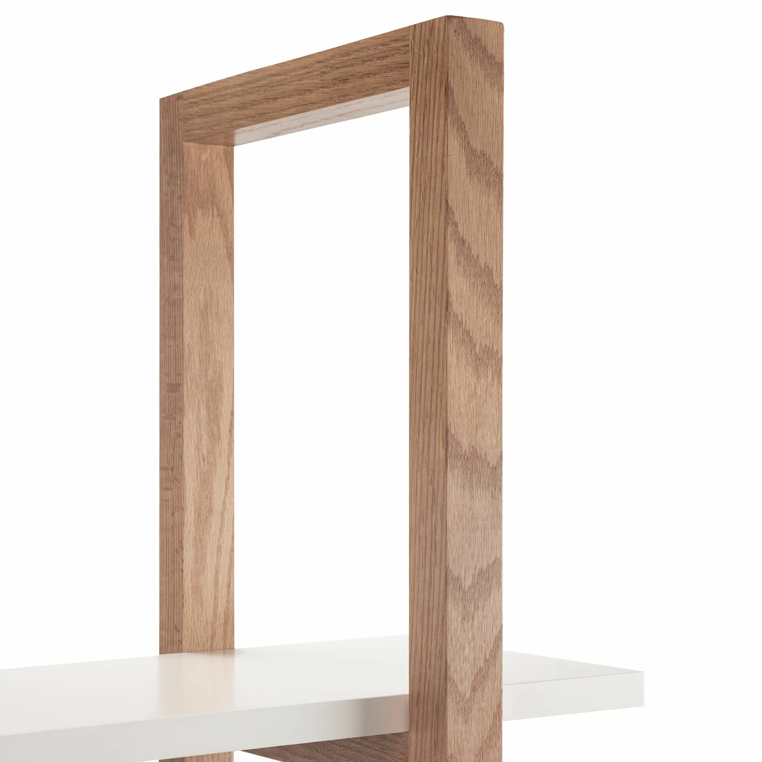 Mørteens Étagère Store I - Partiellement en chêne massif - Blanc / Chêne 9 Mørteens Étagère Store I - Partiellement en chêne massif - Blanc / Chêne – Image 7