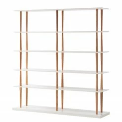 Mørteens Etagère Lindholm IV - Blanc - 160 x 168 cm