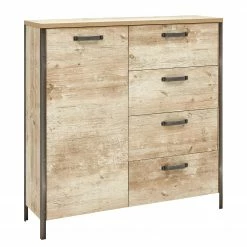 Schildmeyer Commode Harkon II - Imitation chĂŞne de Findus - Largeur : 118 cm