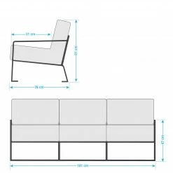 Ars manufacti Ensemble de salon Voda II (3-2-1) - Marron -loftscape Boutique 1000113489 220 GALLERYIMAGES P000000001000113489