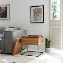 Studio Copenhagen Table d’appoint Cubus - Chêne -loftscape Boutique 1000114081 190417 14473300021 MOOD GALLERYIMAGES P000000001000114081 mood