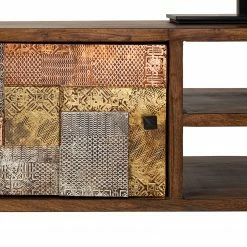 Wolf-Möbel Meuble TV Orient - Acacia massif / Métal - Multicolore 26 Wolf-Möbel Meuble TV Orient - Acacia massif / Métal - Multicolore -loftscape Boutique 1000114118 200512 14062800019 DETAILS P000000001000114118