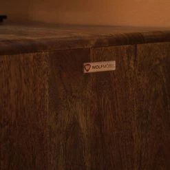 Wolf-Möbel Meuble TV Orient - Acacia massif / Métal - Multicolore 28 Wolf-Möbel Meuble TV Orient - Acacia massif / Métal - Multicolore -loftscape Boutique 1000114118 200630 10584300001 DETAILS P000000001000114118