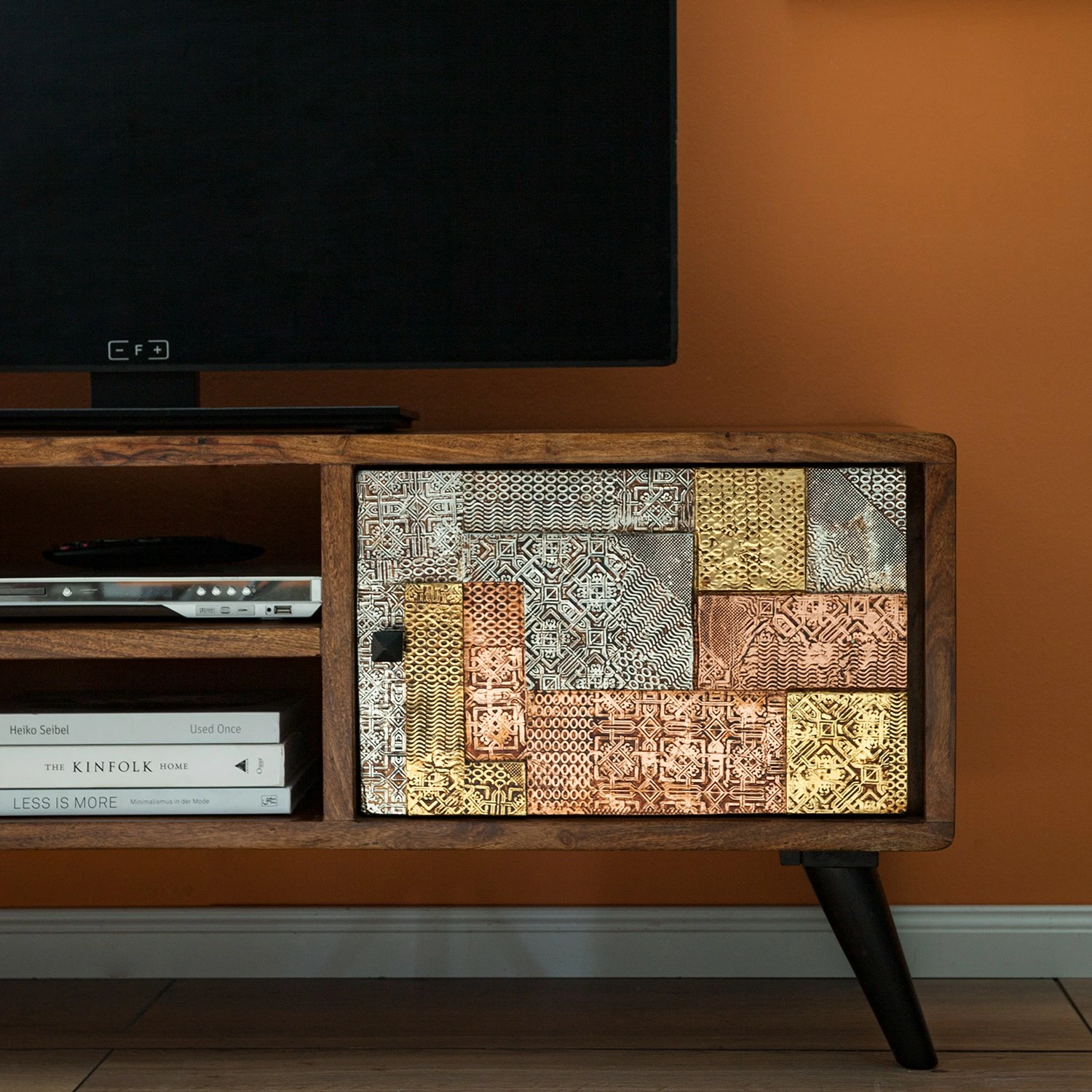 Wolf-Möbel Meuble TV Orient - Acacia massif / Métal - Multicolore 16 Wolf-Möbel Meuble TV Orient - Acacia massif / Métal - Multicolore – Image 14