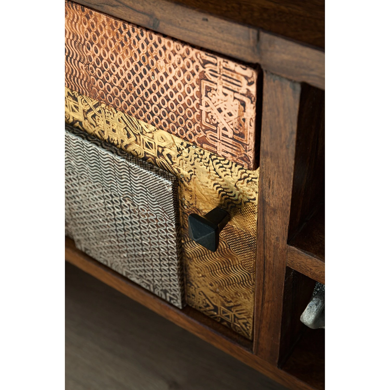 Wolf-Möbel Meuble TV Orient - Acacia massif / Métal - Multicolore 18 Wolf-Möbel Meuble TV Orient - Acacia massif / Métal - Multicolore – Image 16