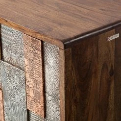 Wolf-Möbel Buffet Orient - Acacia massif / Métal - Multicolore -loftscape Boutique 1000114122 200512 14063000022 DETAILS P000000001000114122