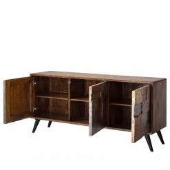 Wolf-Möbel Buffet Orient - Acacia massif / Métal - Multicolore -loftscape Boutique 1000114122 200512 14063300026 DETAILS P000000001000114122